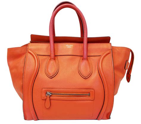 celine tote brown orange|celine handbags brown.